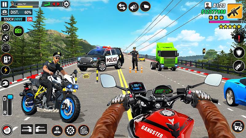 Police Motor Bike Crime Chase應用截圖第3張