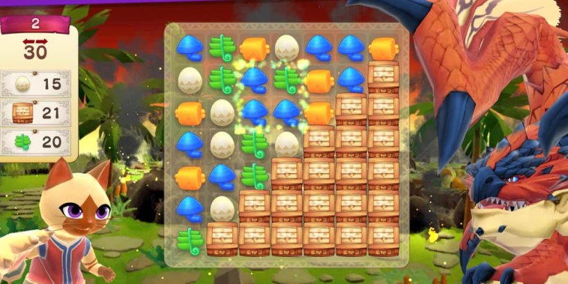Felyne Isles: Match tile upang iligtas ang mga catizens sa mobile