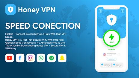 Honey VPN - Fast & Secure 스크린샷 2