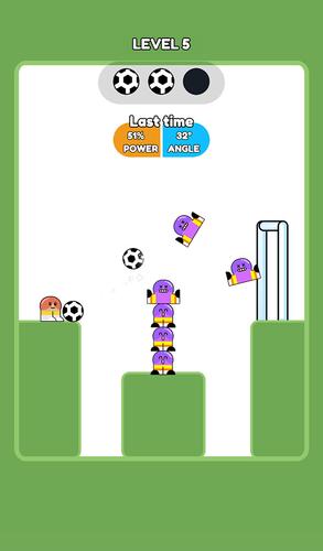 Soccer Game: Kick & Score Captura de pantalla 1