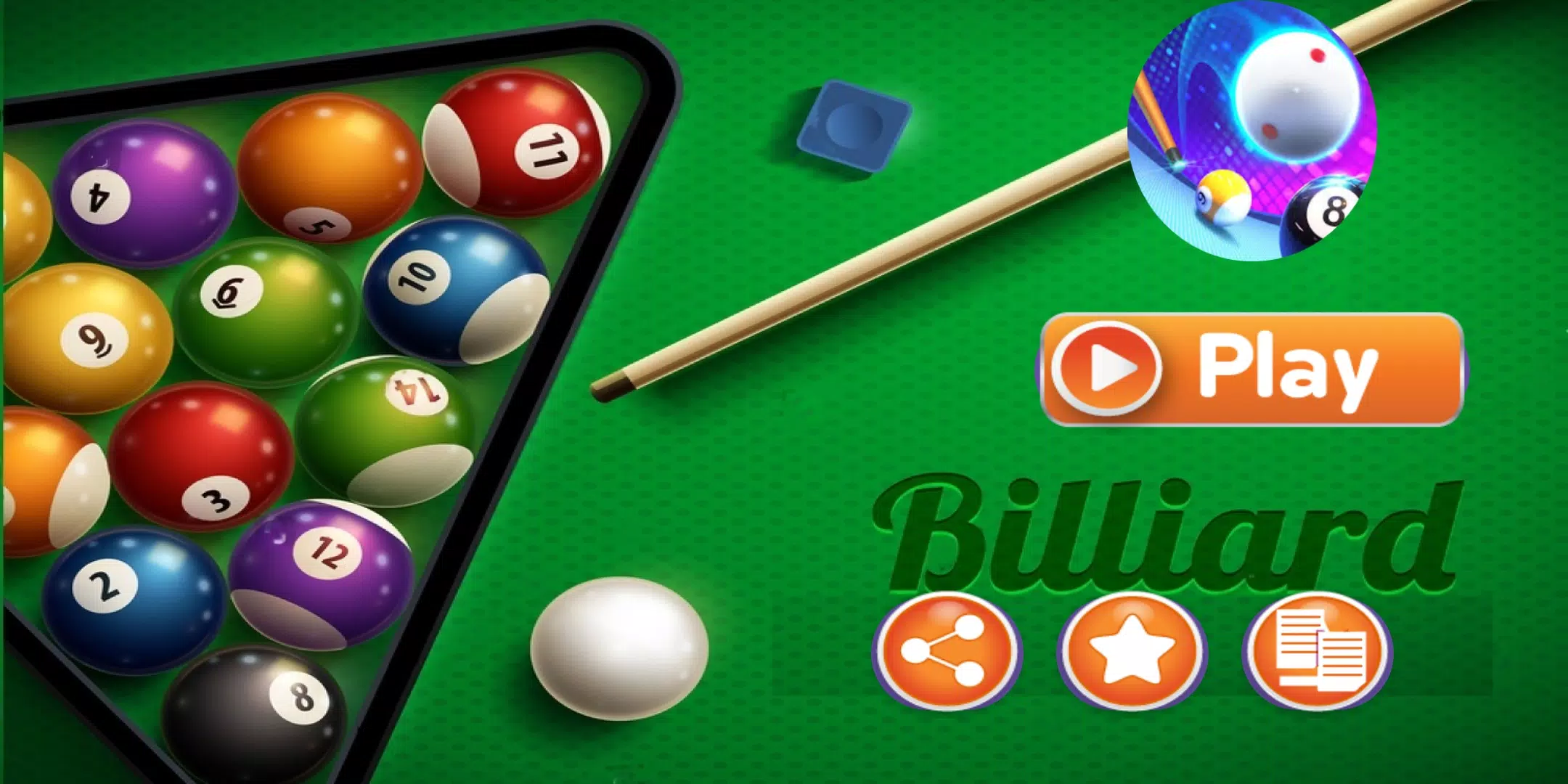 8 Ball Billiards 스크린샷 1