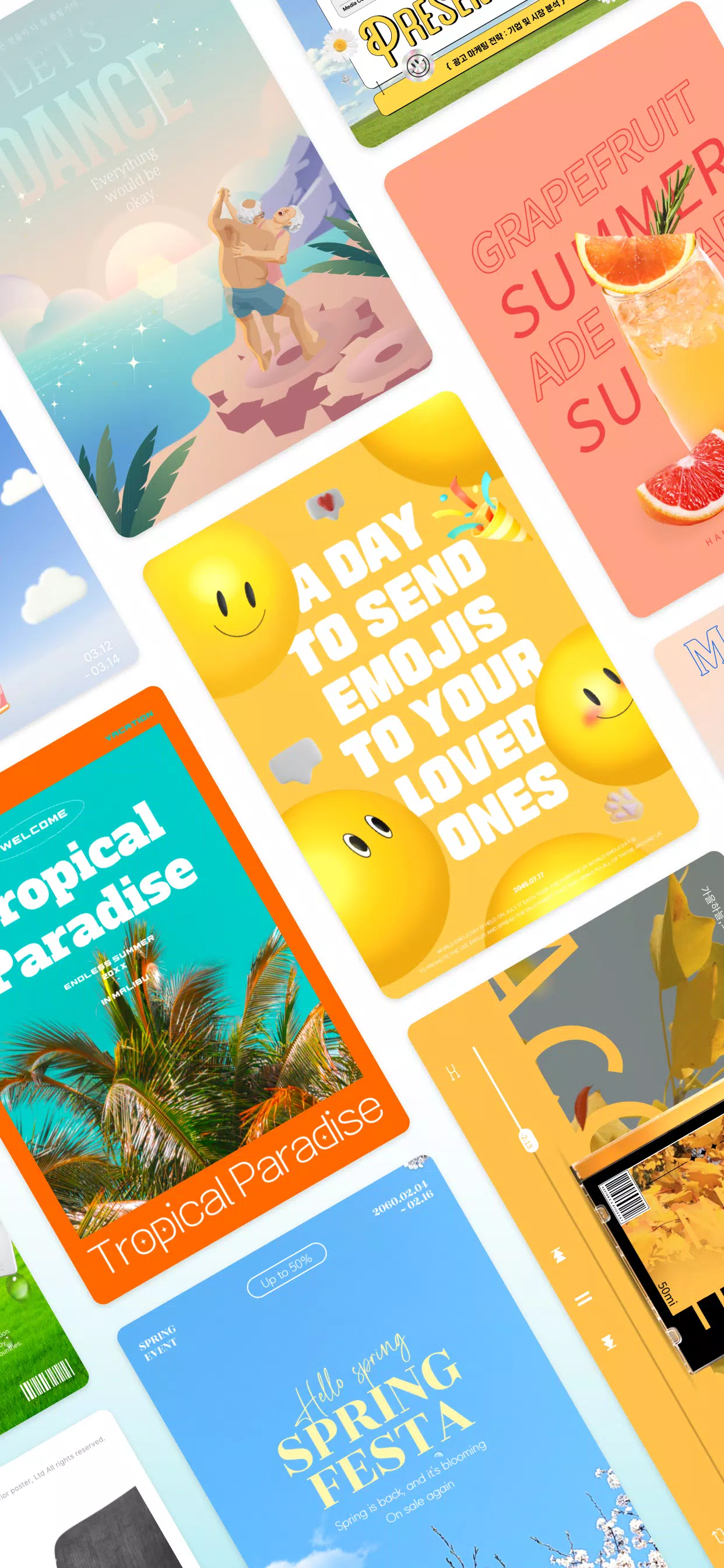 MiriCanvas: Poster, PPT design Скриншот 2