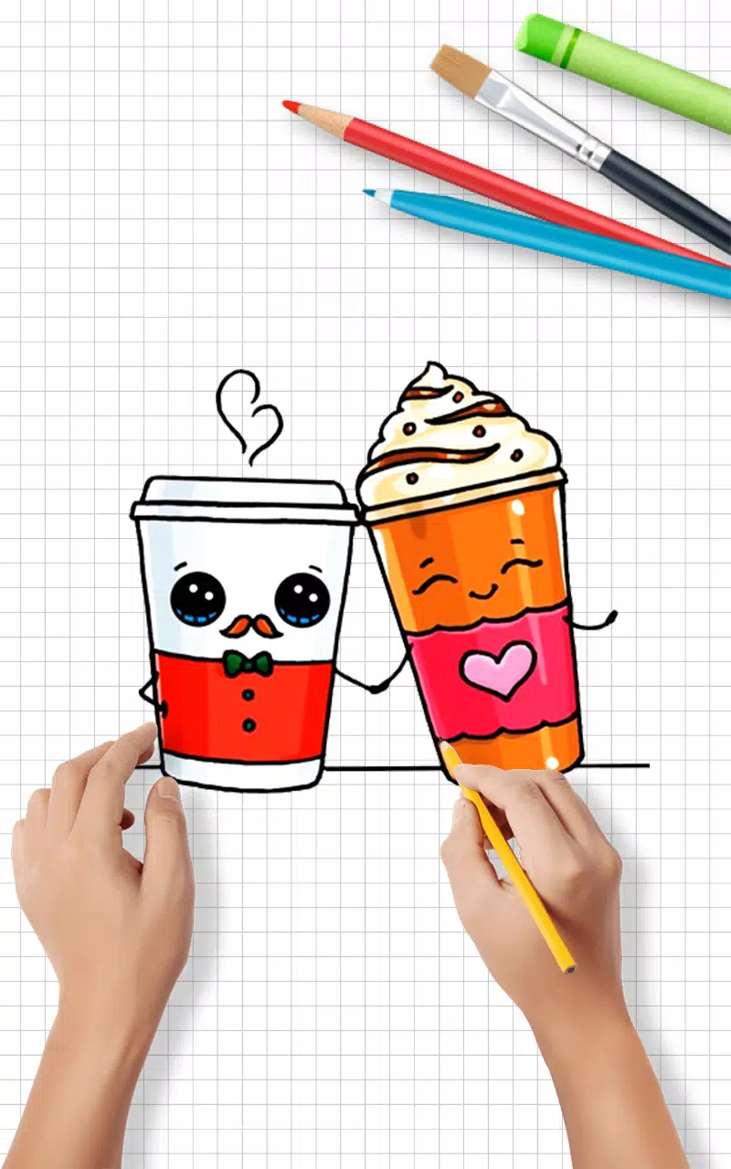 Draw Cute Drinks Скриншот 1