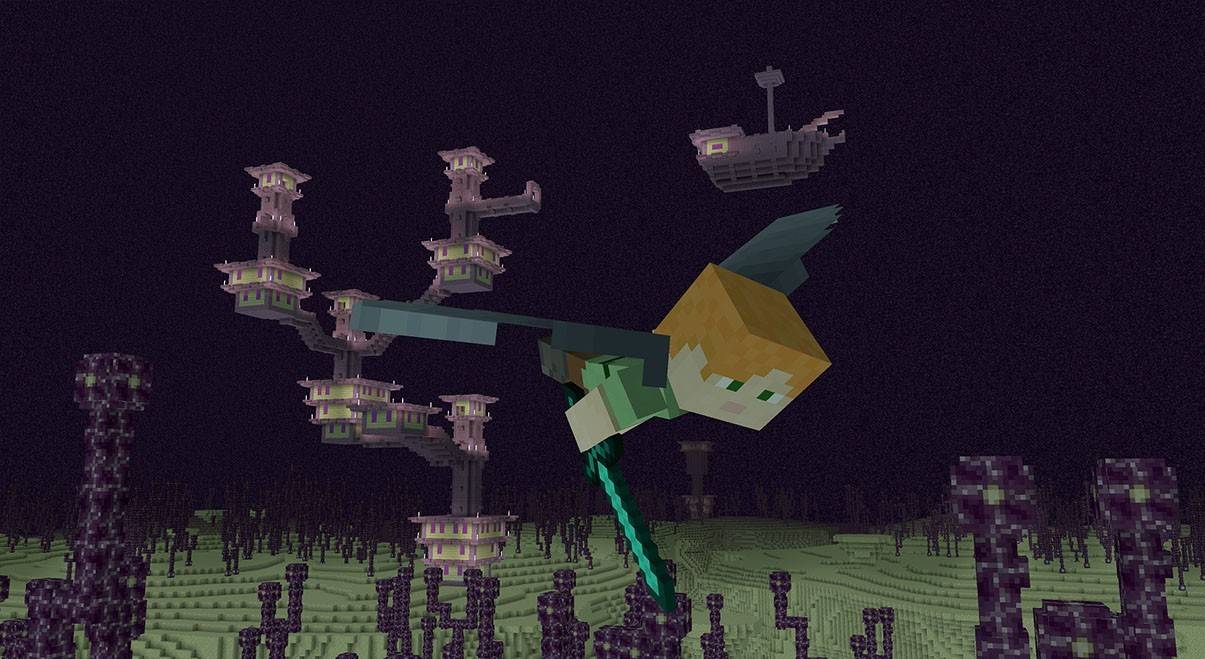 Fliegen Sie mit Elytra