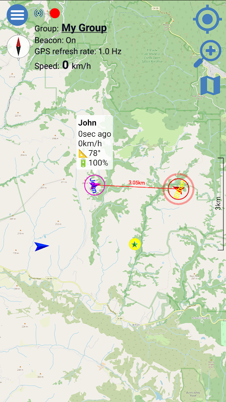 Enduro Tracker - GPS tracker Screenshot 2