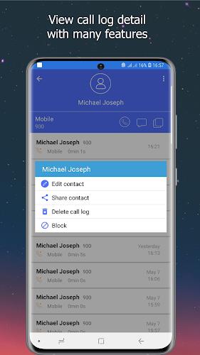 Phone Dialer - Contacts and Ca Captura de tela 1