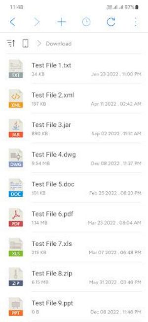 SD Card Manager For Android স্ক্রিনশট 2