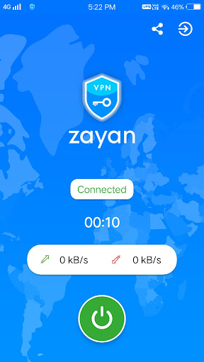 Schermata Zayan VPN 3