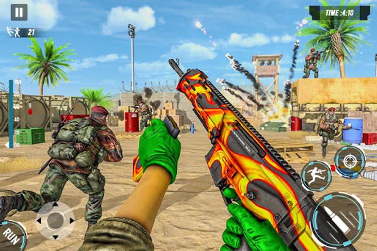 FPS Shooter:3D Gun Fire Games Ekran Görüntüsü 4