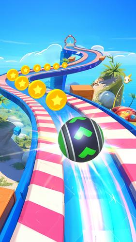 3D Super Rolling Ball Race स्क्रीनशॉट 4