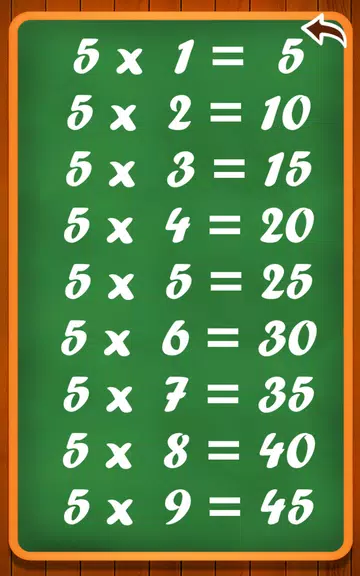 Learn multiplication table Screenshot 3