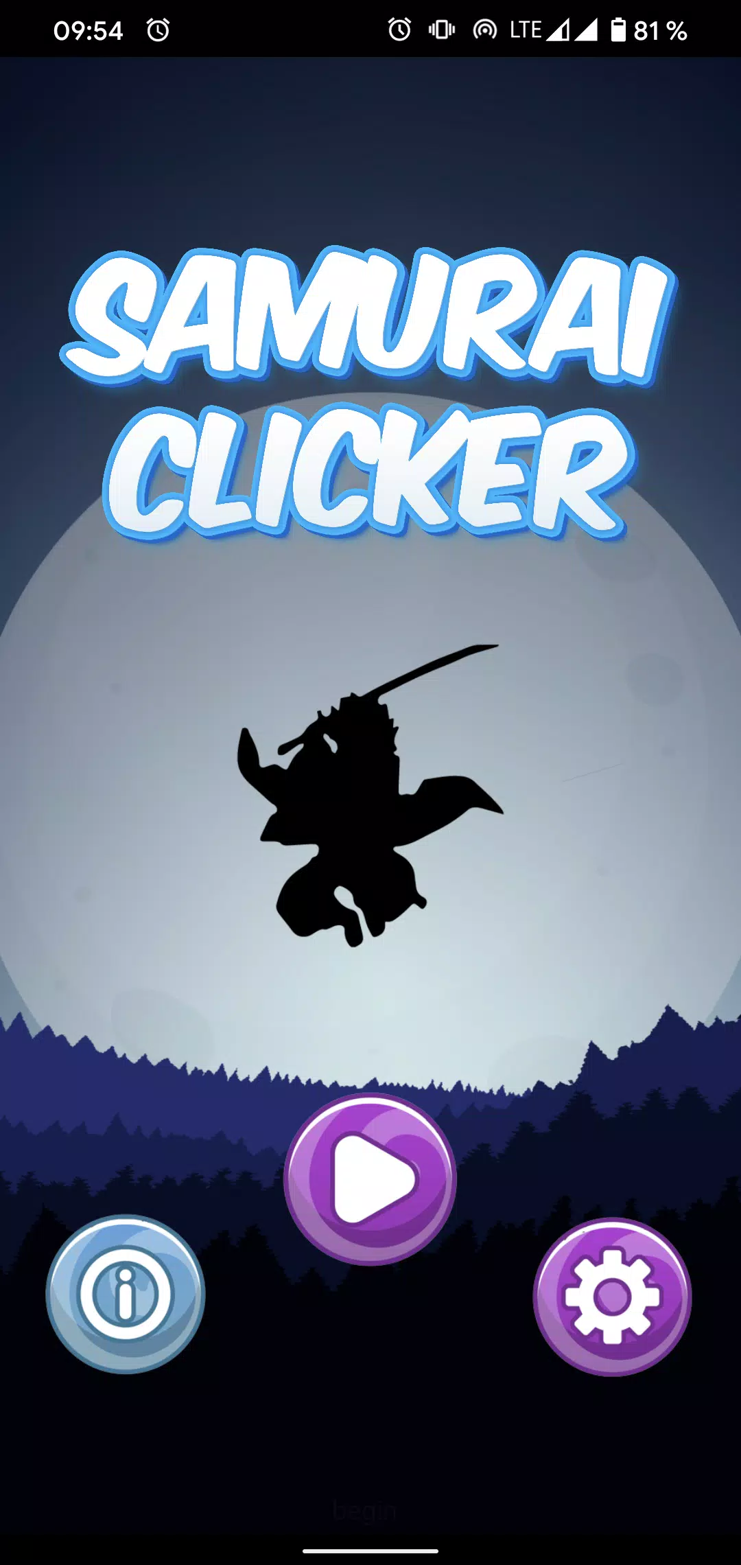 Samurai Clicker Zrzut ekranu 1