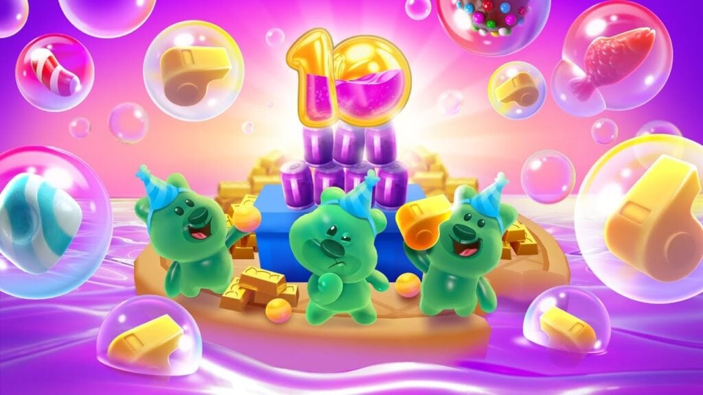 Candy Crush Soda Saga通過11天的獎勵慶祝其十周年！