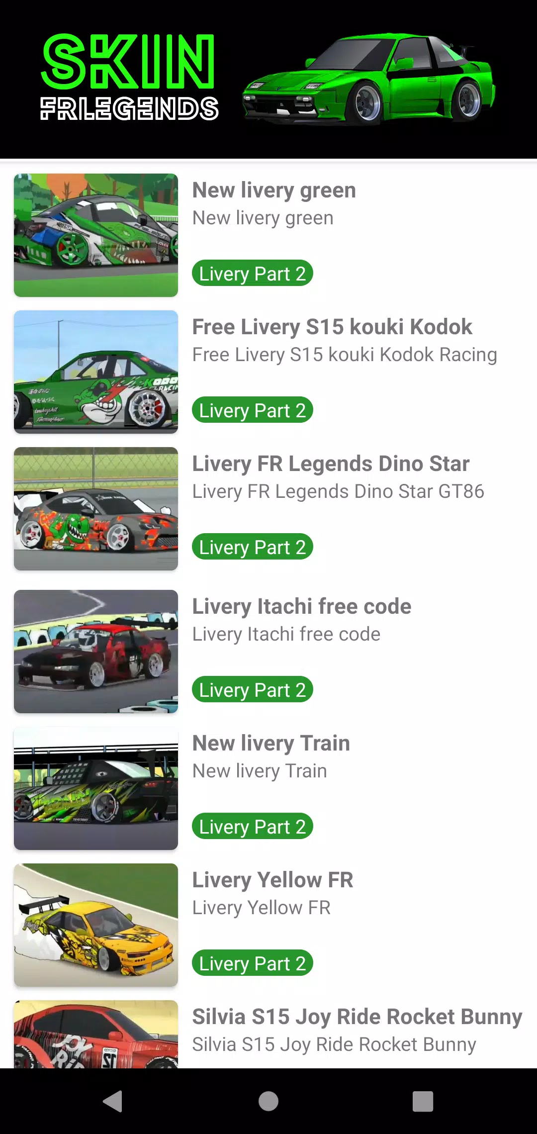 Skin FRLegends Livery Mod Capture d’écran 2