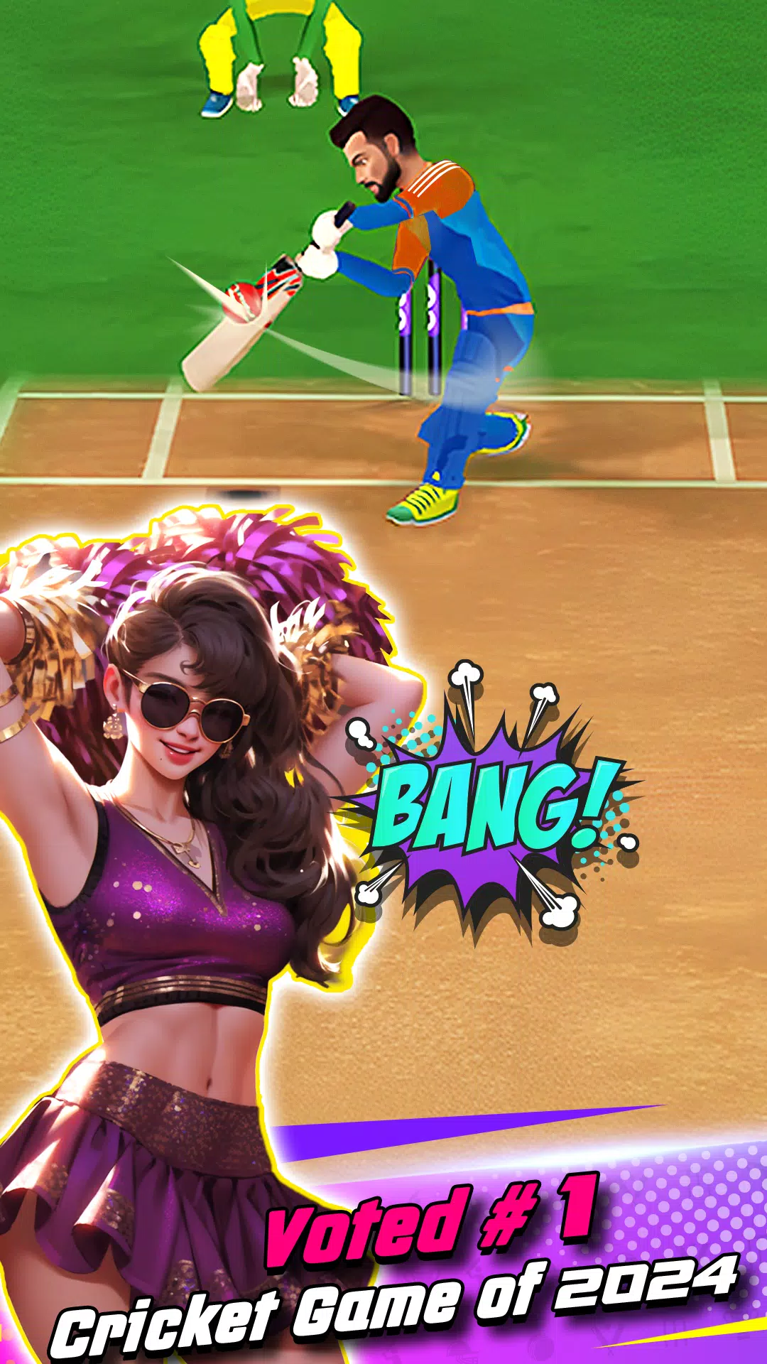 King Of Cricket Games Ảnh chụp màn hình 2