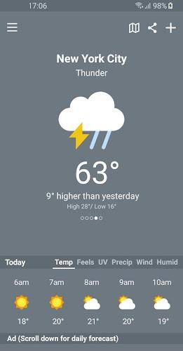 Weather & Clima - Weather Sky ภาพหน้าจอ 2