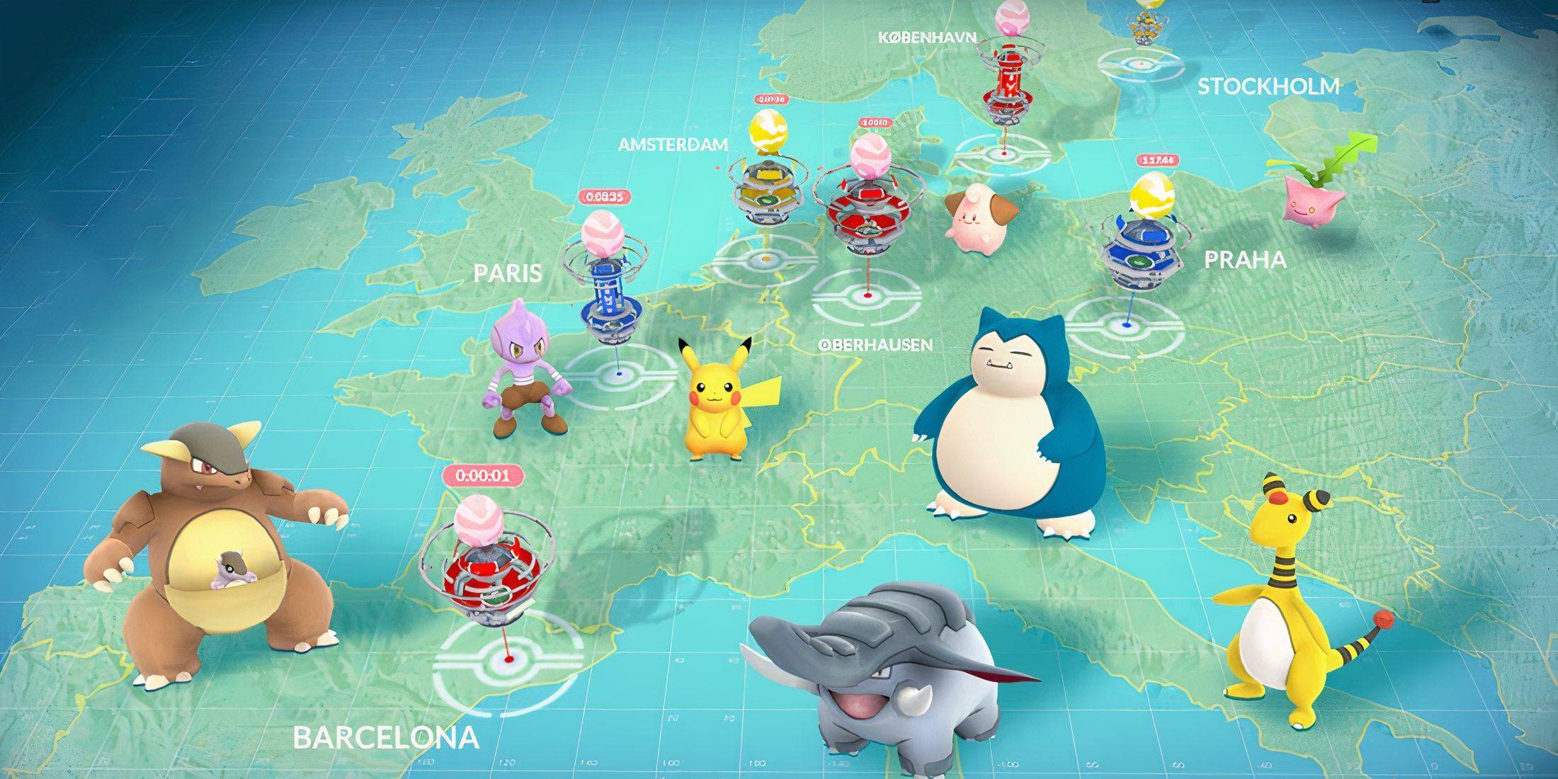 Anunciadas as cidades-sede do Pokémon GO Fest 2025