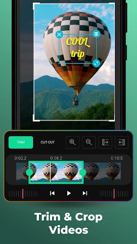 Video Editor & Maker AndroVid Tangkapan skrin 2