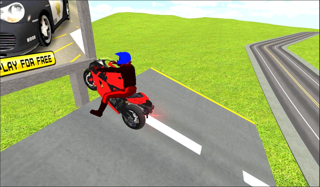 Motorbike Stunt Race 3D Screenshot 4