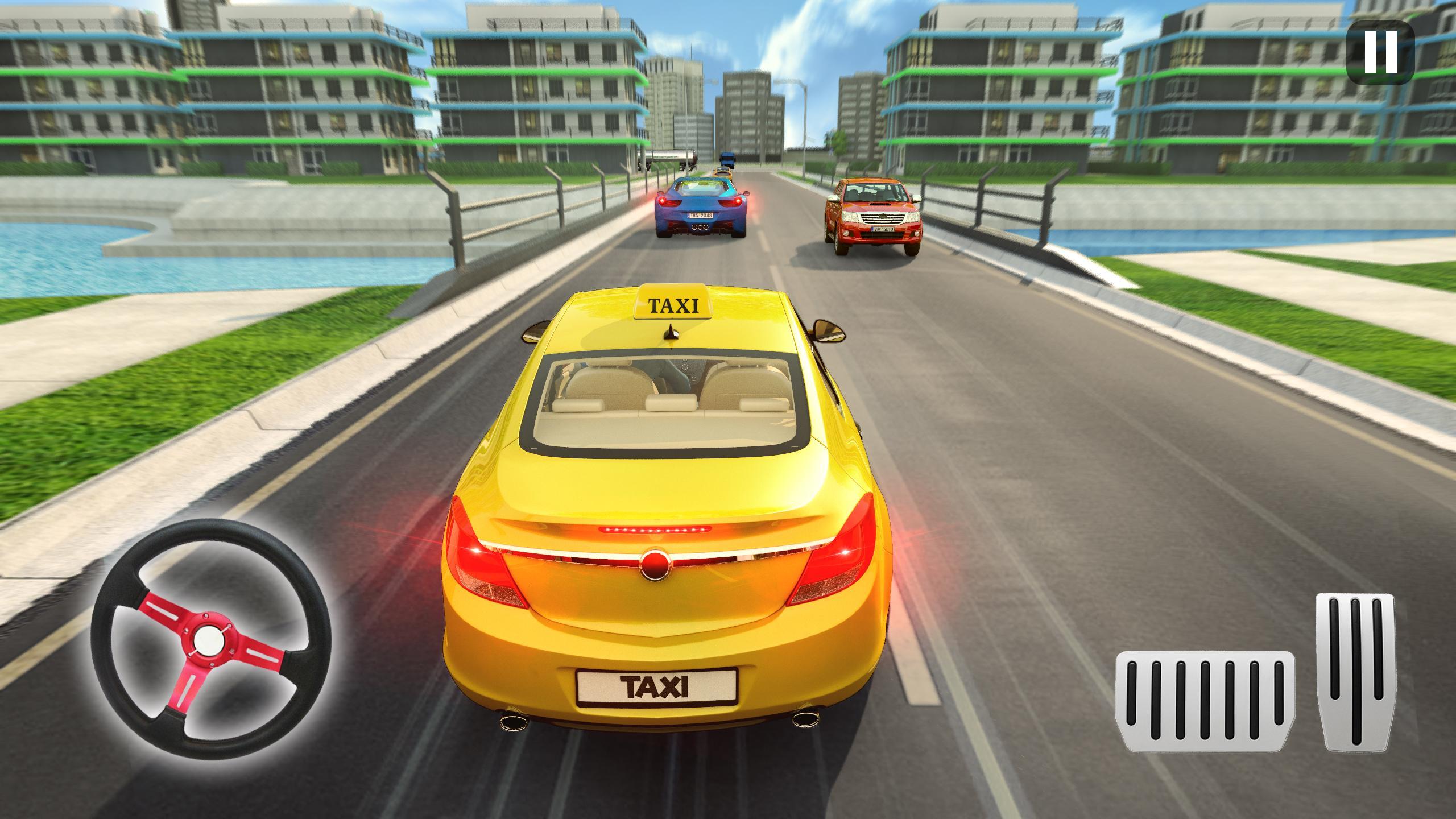 US City Taxi Games - Car Games Tangkapan skrin 3