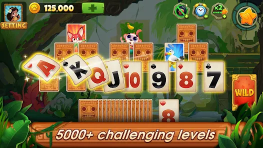 Solitaire TriPeaks Card Games Screenshot 3