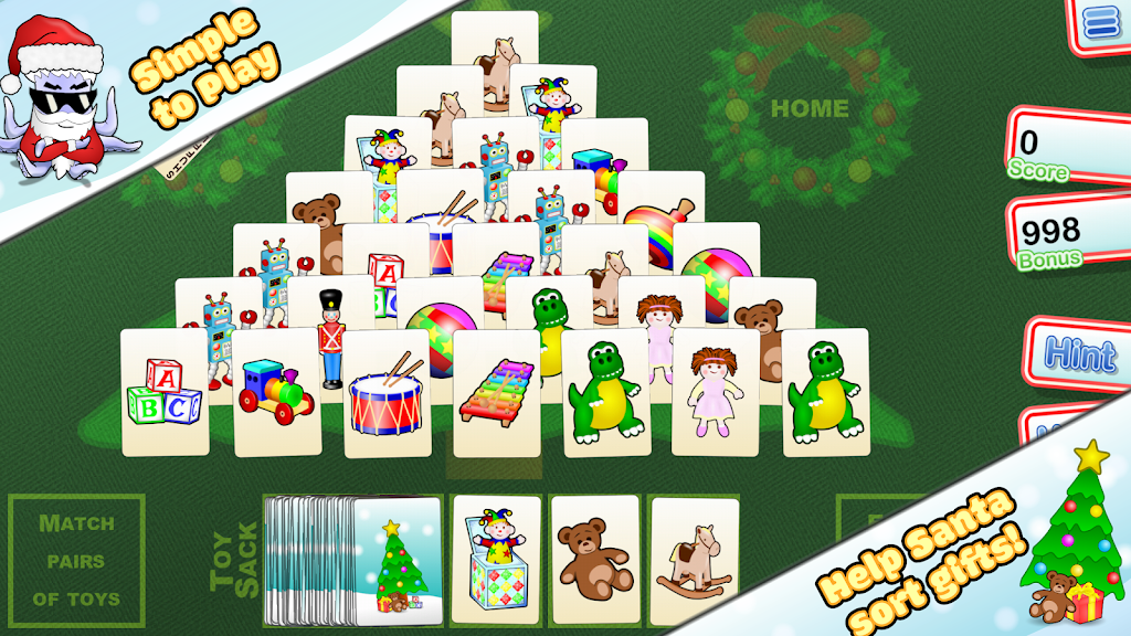 Christmas Tree Solitaire 스크린샷 1