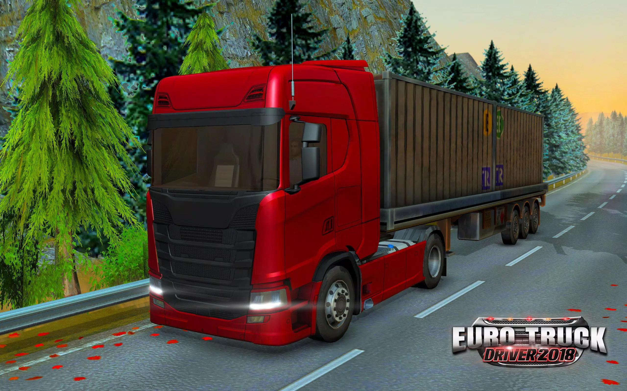 Euro Truck Driver 2018 스크린샷 1