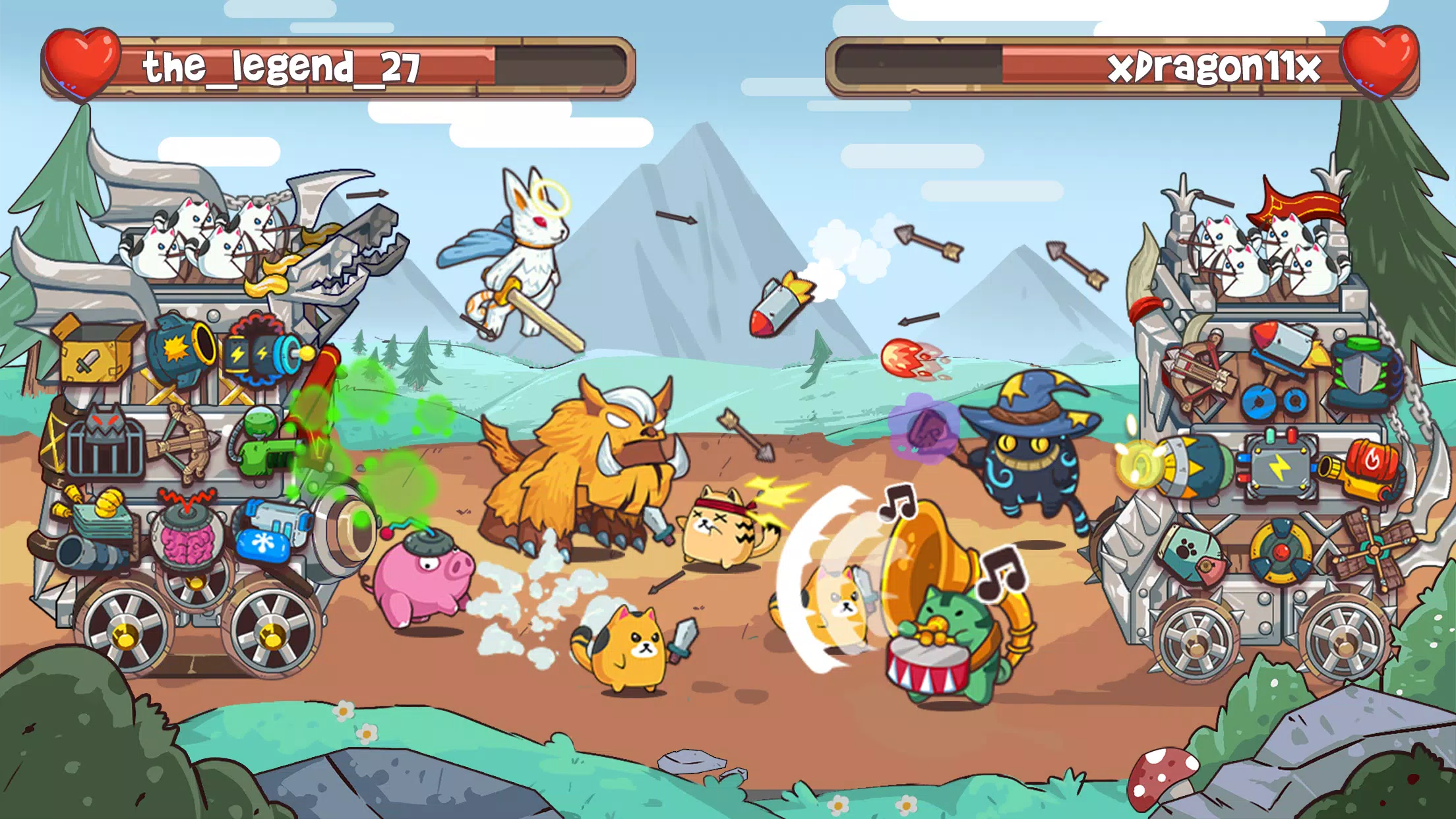 CatnRobot Idle TD: Battle Cat 스크린샷 3