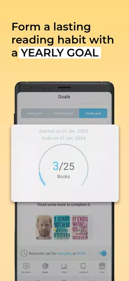 Bookly: Book & Reading Tracker Capture d’écran 4