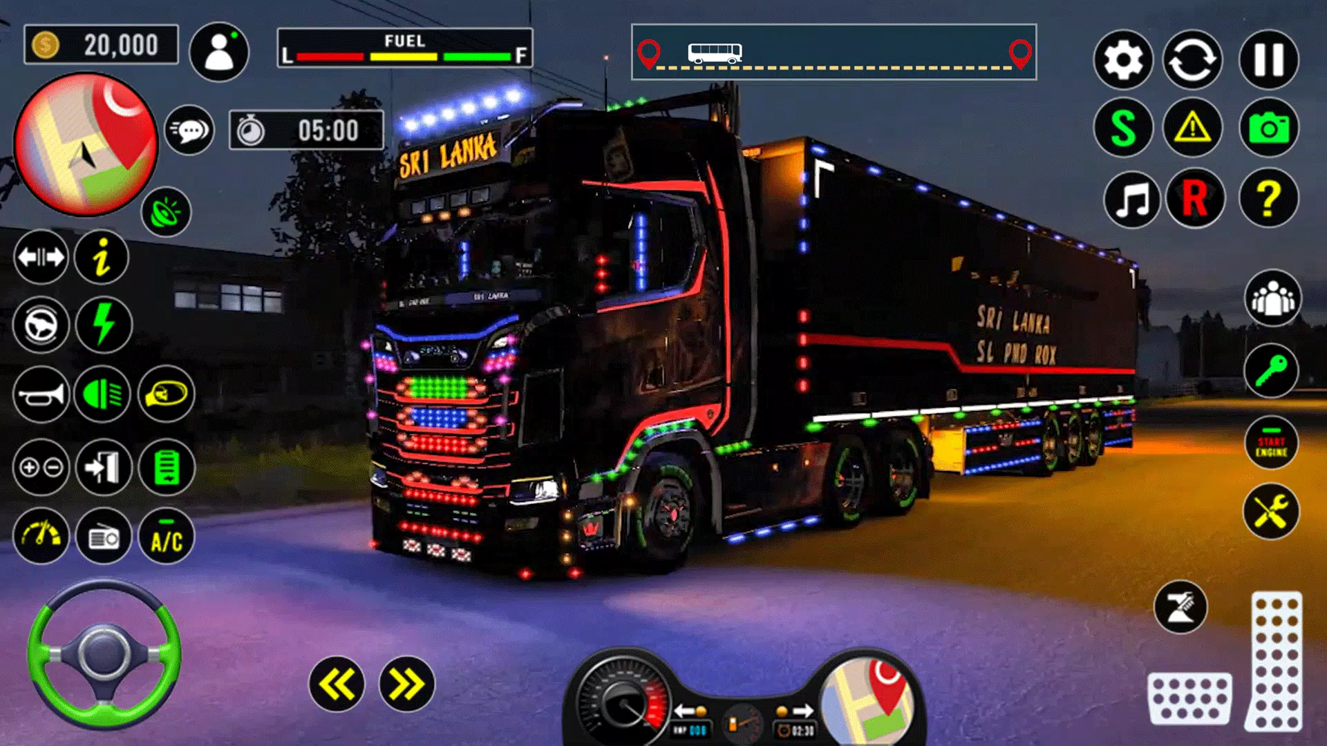 US Truck City Transport Sim 3d Schermafbeelding 3