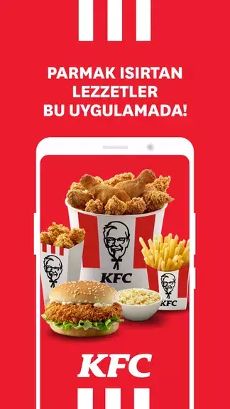 KFC Türkiye – Yemek Siparişi Capture d’écran 1