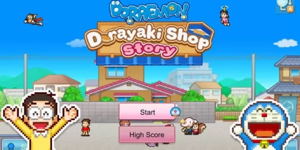 Historia sklepu Doraemon's Dorayaki jest uruchamiana na telefonie komórkowym