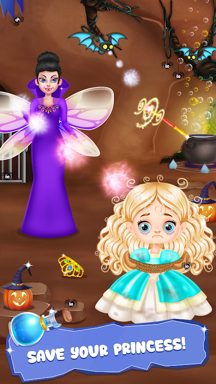 Princess life love story games Captura de pantalla 3