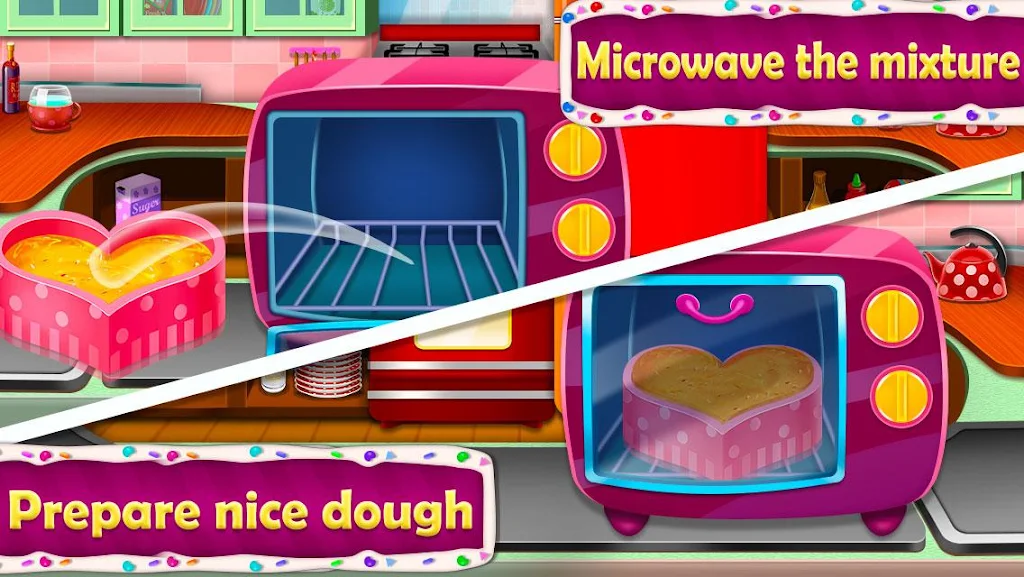 Cake Cooking & Decorate Games Скриншот 4