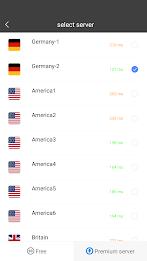 VPN Germany - Use German IP Zrzut ekranu 3