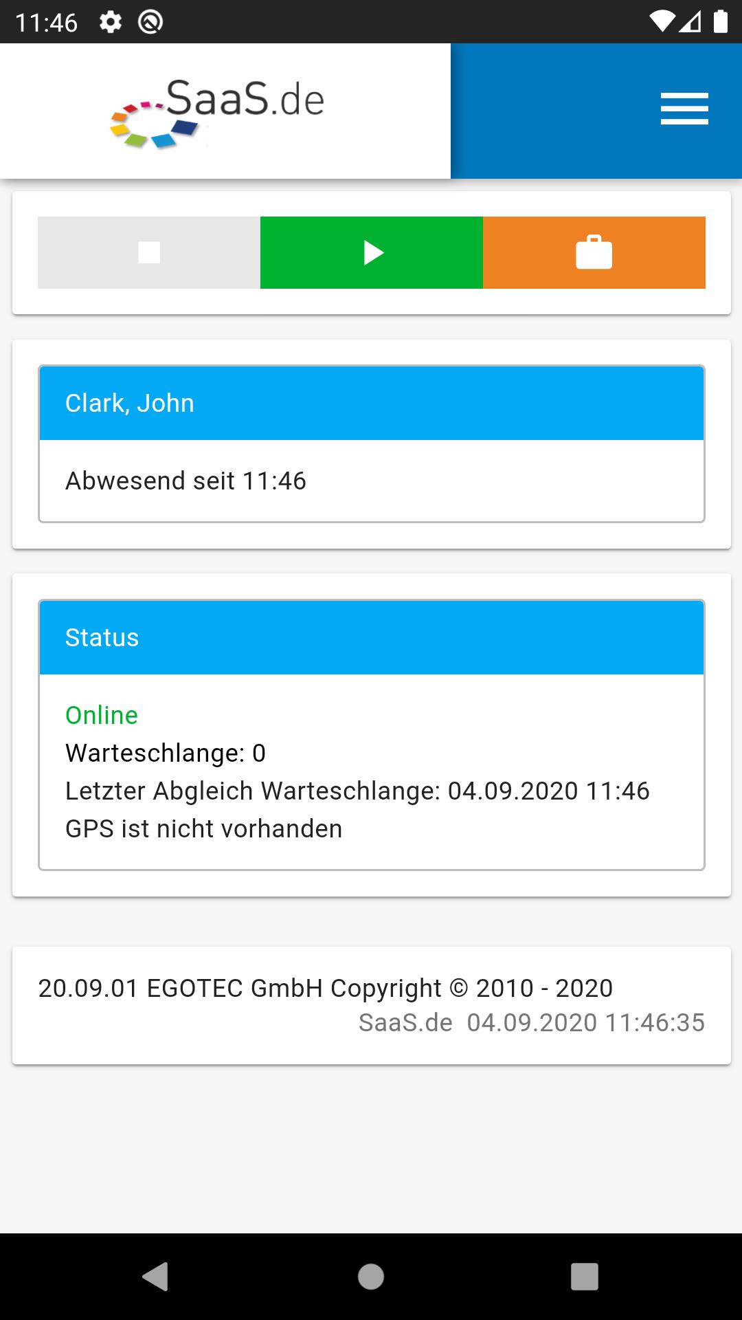 SaaS.de スクリーンショット 2