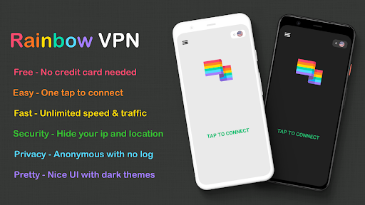 Rainbow VPN | VPN Proxy Captura de pantalla 1