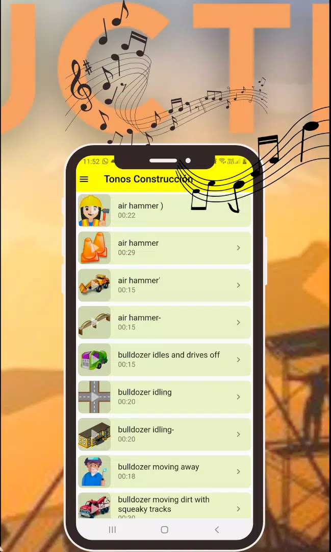 Construction Ringtones Screenshot 4