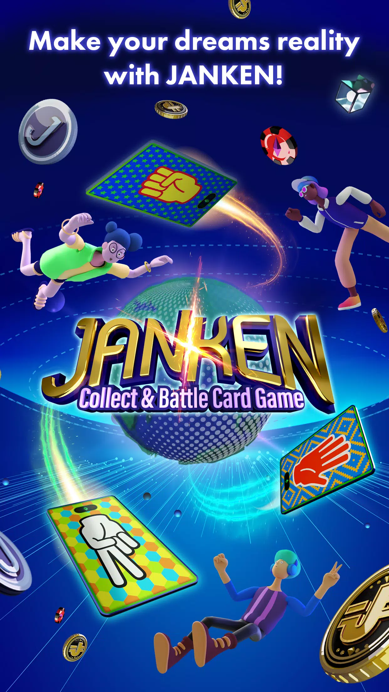 JANKEN Collect&BattleCardGame Screenshot 1