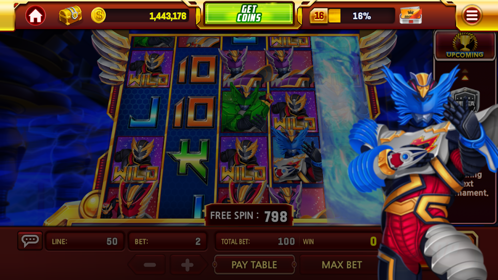 BIMA-X THE SLOTS Скриншот 2