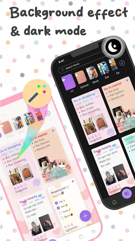 Cute Notes Notebook & Organize Capture d’écran 2
