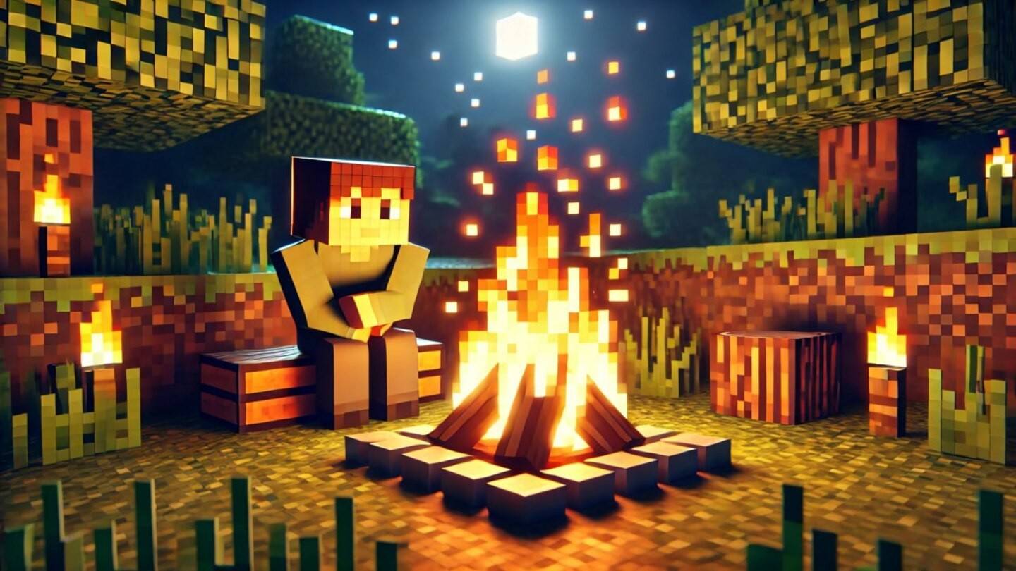 Essential Minecraft Survival Guide: Mastering Campfire Crafting