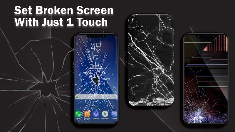 Broken Screen 4K Pranks Funny Screenshot 1