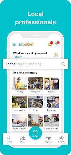 AllBetter for customers Screenshot 2