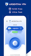 VPN Argentina - Get AR IP スクリーンショット 1