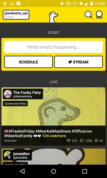 Meerkat Unofficial Ảnh chụp màn hình 3