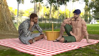 A Day in the Park (gay bara 18+ demo available) ภาพหน้าจอ 3