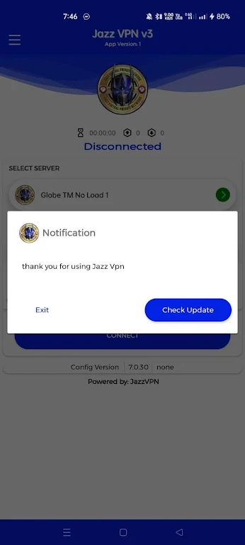 Jazz VPN Screenshot 1