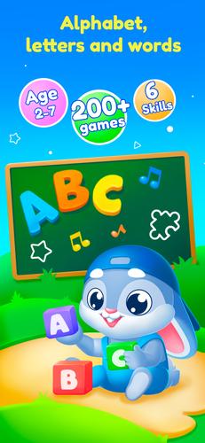 Binky ABC games for kids 3-6 Captura de tela 1