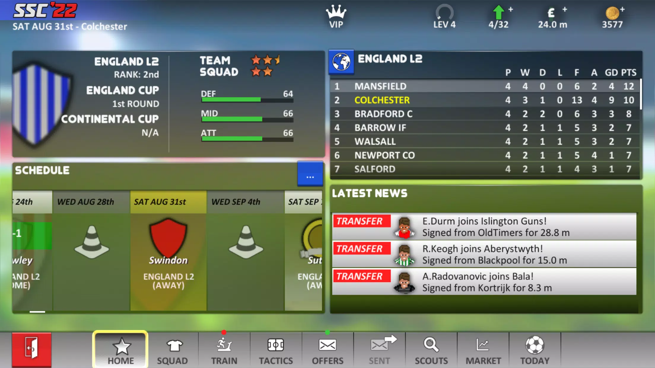 Super Soccer Champs ’22 (Ads) Captura de tela 3